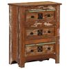 vidaXL Chest of Drawers 60x30x75 cm Solid Reclaimed Wood