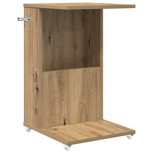 vidaXL Side Table Artisan Oak 40 x 35 x 60 cm Engineered Wood