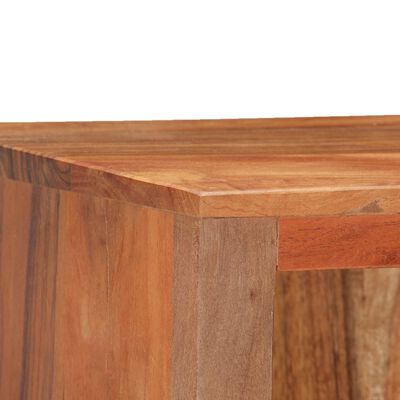 vidaXL Highboard 40x30x122 cm Solid Reclaimed Wood