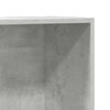 vidaXL Book Cabinet/Sideboard Concrete Grey 66x30x130 cm Engineered Wood