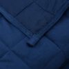 vidaXL Weighted Blanket Blue 235x290 cm 11 kg Fabric