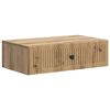 vidaXL Wall-Mounted Side Table 59 x 34.5 x 17 cm Engineered Wood