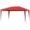vidaXL Party Tent 400 x 300 x 255 cm Red PE and Steel