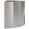 vidaXL Planter Silver 60 x 30 x 35 cm Stainless Steel