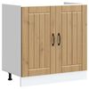 vidaXL Sink Base Cabinet "Lucca" Artisan Oak Engineered Wood