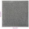 vidaXL Carpet 20 pcs Grey 50 x 50 cm 100% Polypropylene