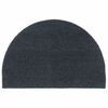 vidaXL Door Mat Dark Grey Half Round 40x60 cm Tufted Coir