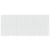 vidaXL Lace Curtain with Curtains Floral White 200 x 900 cm Polyester