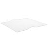 vidaXL Table Protector Transparent 90x90 cm 1.6 mm PVC