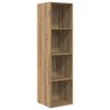 vidaXL TV Cabinet Set Wall-mounted 4 pcs Artisan Oak Engineered Wood