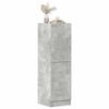 vidaXL Kitchen Cabinet Concrete Grey 38x41.5x131.5 cm Engineered Wood