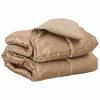 vidaXL Full Year Duvet 140 x 220 cm 300 gsm Gold