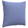 vidaXL Sofa Pillows 2 pcs Blue 50 x 50 cm Fabric