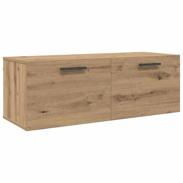 vidaXL Wall Cabinet Artisan oak 100 x 36.5 x 35 cm Engineered wood