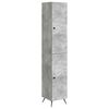 vidaXL Cabinet Set 2 pcs Concrete Grey Engineered Wood