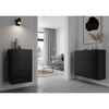 FMD Dresser with Drawer and Doors 89.1x31.7x81.3 cm Black
