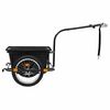 vidaXL Bike Trailer Black 50 L