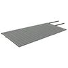 vidaXL WPC Decking Boards with Accessories Brown and Grey 40 m&sup2; 2.2 m