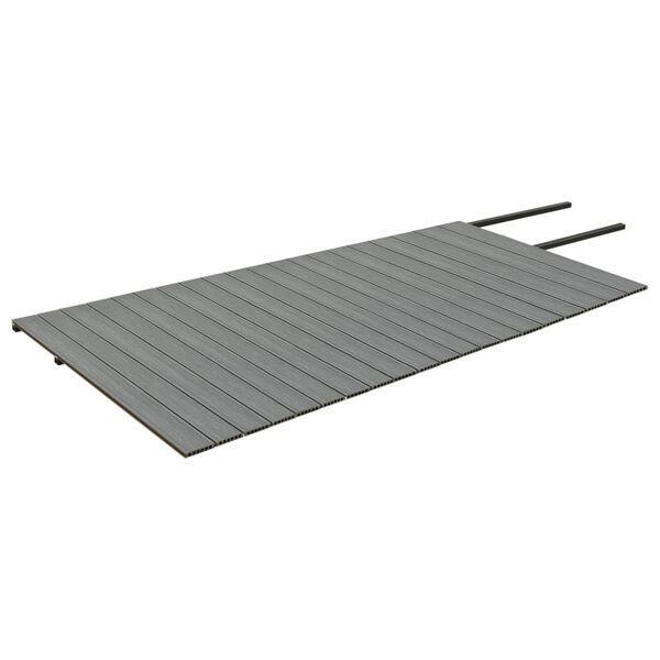 vidaXL WPC Decking Boards with Accessories Brown and Grey 40 m&sup2; 2.2 m
