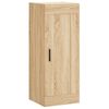 vidaXL Highboard Sonoma Oak 34.5x34x180 cm Engineered Wood