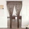 vidaXL Macrame Curtain Taupe 140x240 cm Cotton