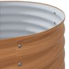 vidaXL Raised Bed Brown 320 x 80 x 44 cm Steel