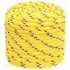 vidaXL Boat Rope Yellow 16 mm 50 m Polypropylene