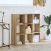 vidaXL Bookcase Artisian Oak 102x32x102 cm Engineered Wood