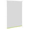 vidaXL Roller Blind Blackout Leaves Green 150x230 cm Fabric Width 146.6 cm Polyester
