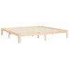 vidaXL Bed Frame without Mattress 200x200 cm Solid Wood Pine