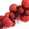 vidaXL Christmas Ball Garland Red 186 cm Polystyrene