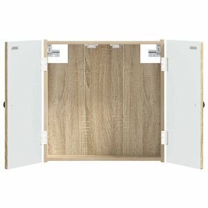 vidaXL Dartboard Cabinet BREDA Sonoma Oak 52.5 x 10.5 x 53.5 cm