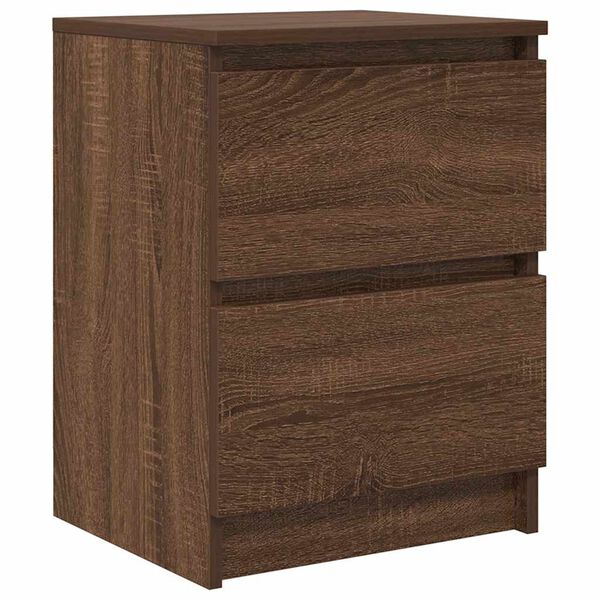 vidaXL TV Cabinet Brown Oak 40x35x54 cm Engineered Wood