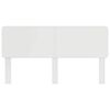 vidaXL Headboard White 200 cm Engineered wood