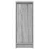 vidaXL Shoe Cabinet Grey Sonoma 29.5x34x76 cm Engineered Wood