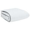 vidaXL Winter Duvet with Pillow 3 pcs White Down Feather