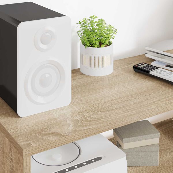 vidaXL TV Cabinet Sonoma Oak 100 x 30 x 40 cm Engineered Wood