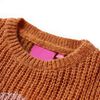 Kids' Sweater Knitted Cognac 104
