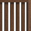 vidaXL Radiator Cover Brown Oak 152 x 19 x 81.5 cm Engineered Wood