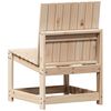 vidaXL 3 Piece Garden Lounge Set Solid Wood Pine