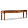 vidaXL Castle Bench Solid Acacia Wood 160x35x45 cm