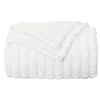 vidaXL Throw Blankets 6 pcs White 270 x 240 cm Fleece