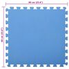 vidaXL Puzzle Exercise Mats 24 pcs Blue 8.64 ㎡ EVA Foam