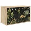 vidaXL Wall-mounted TV Cabinet RHENEN 69 x 33 x 40 cm Sonoma Oak