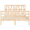 vidaXL Bed Frame without Mattress 120x200 cm Solid Wood