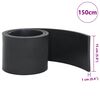 vidaXL Rubber Edge for Snow Plow Black 150x15x1 cm