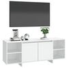 vidaXL TV Cabinet White 130x35x50 cm Engineered Wood
