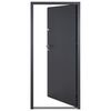 vidaXL Front Door Anthracite 100x200 cm Aluminium