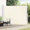 vidaXL Patio Retractable Side Awning 200x300 cm Cream