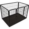 FLAMINGO Dog Kennel Kazan M 109x72x72 cm Black